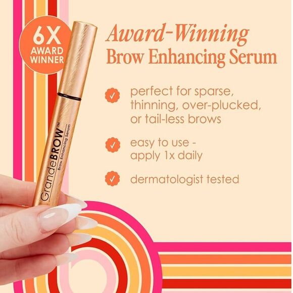 GRANDE Cosmetics GrandeBROW Brow Enhancing Serum Mini - Picture 3 of 5